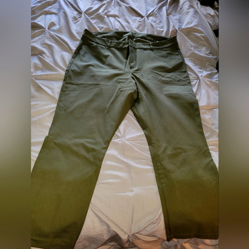 Green Dress Pants